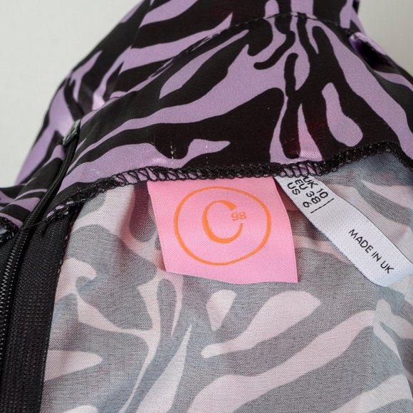 NWT Capsule 98  Cindy Printed Ruffle Mini Dress - - Picture 5 of 5